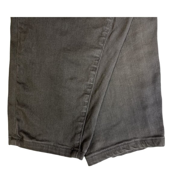 Helmut Lang Slouchy Skinny Pants Gray Cropped Women's sz 27 - Picture 3 of 16
